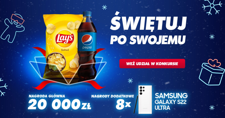 Zimowy konkurs Lay’s i Pepsi 2022! Auchan
