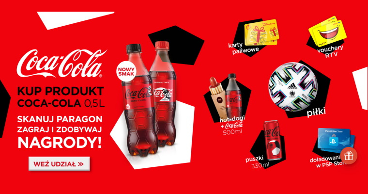 Konkurs Coca-Cola - Skanuj-wygrywaj!