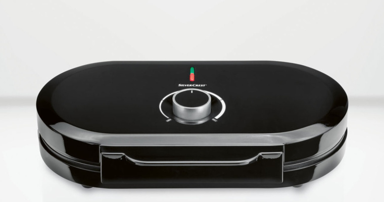 Gofrownica podwójna SDW 1200 C1, 1200W SILVERCREST w promocyjnej cenie 