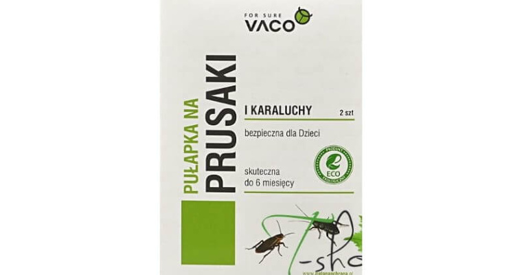 Ekologiczna pułapka na prusaki i karaluchy aż 36% taniej!