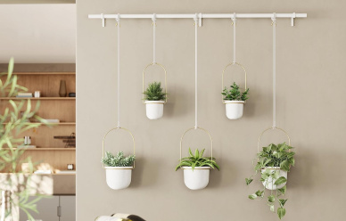 Umbra Triflora Zestaw 5 wiszących doniczek w promocji! 