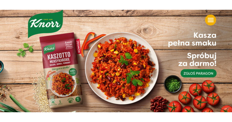 Promocja Knorr - Kasza pełna smaku