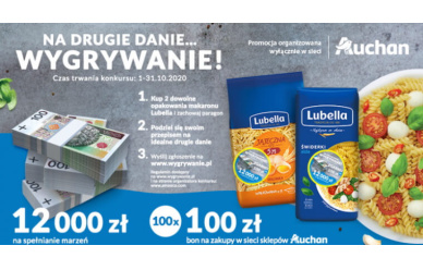 Konkurs Lubella w Auchan