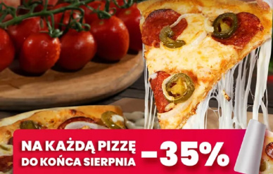 Dominos Pizza -35% na każdą pizzę