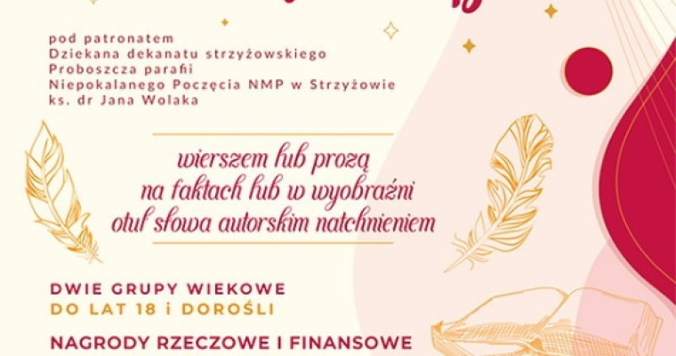 VI Ogólnopolski Konkurs Literacki 