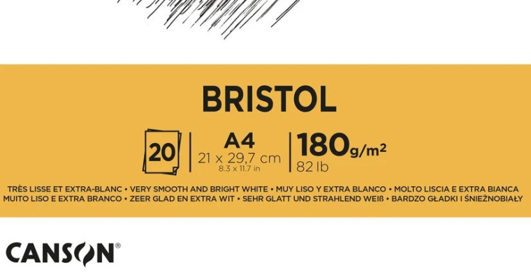 Blok rysunkowy Graduate Bristol, A5, biały w promocji!