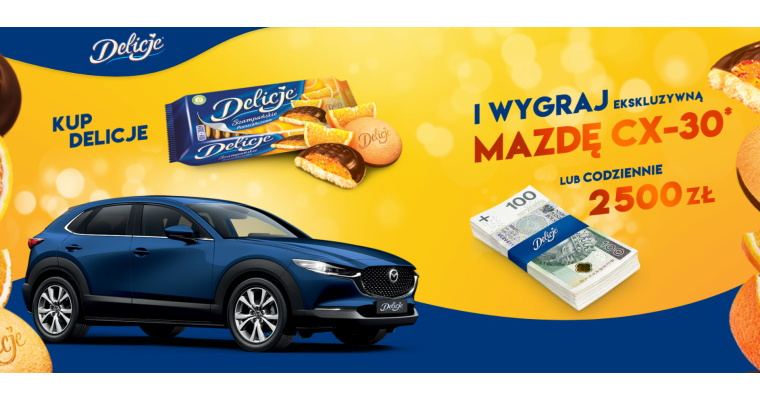 Kup Delicje i graj o Mazdę