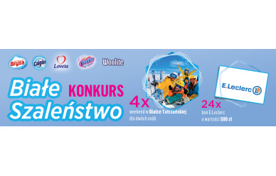 Konkurs Białe szaleństwo z E. Leclerc