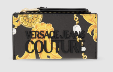 Czarno-żółty portfel Versace Jeans Couture w promocji!