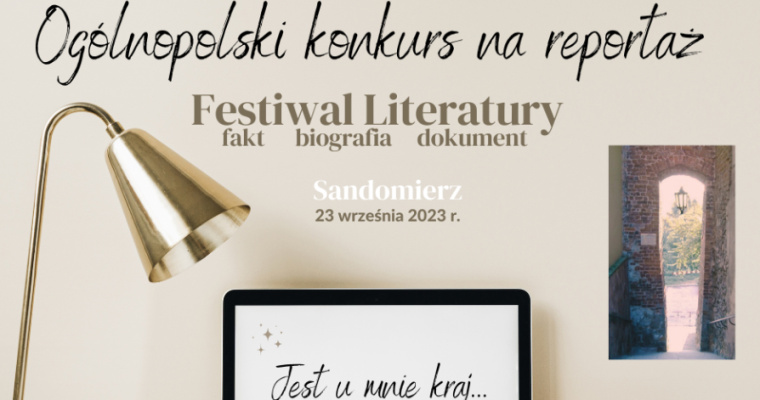 Ogólnopolski konkurs na reportaż - A to Polska właśnie…