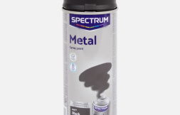 Farba do metalu w sprayu Spectrum czarna w promocji!