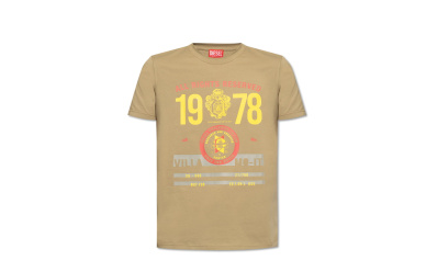Wyprzedaż! T-shirt Diesel 'T-DIEGOR-K73' w zielonym kolorze! 