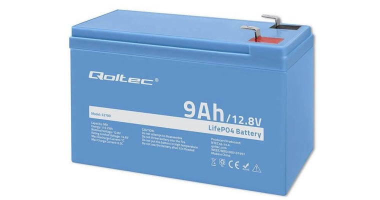 Akumulator QOLTEC 53700 9Ah 12.8V w przecenie 23%