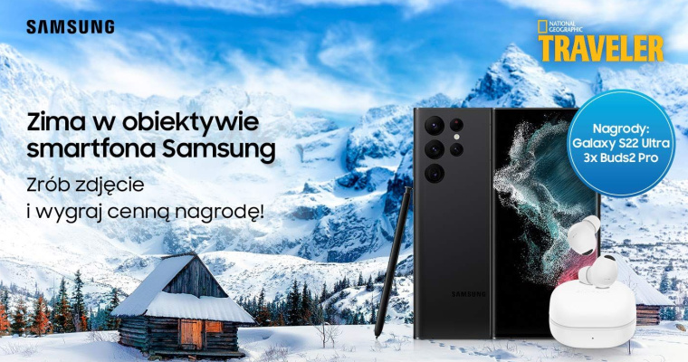 Konkurs fotograficzny Zima w obiektywie smartfona Samsung