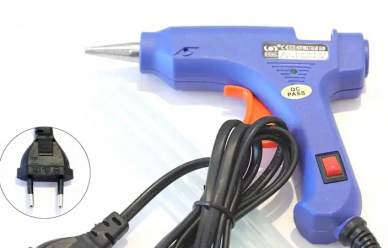 Pistolet do kleju na gorąco 100W + wkłady 7mm x 100mm w promocji!
