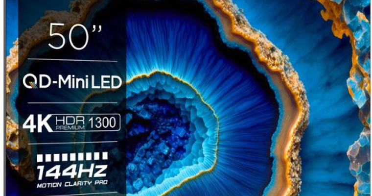 Telewizor TCL MiniLED 50C809 4K HDR 144Hz | PROMOCJA: Tylko 2980zł zamiast3299zł