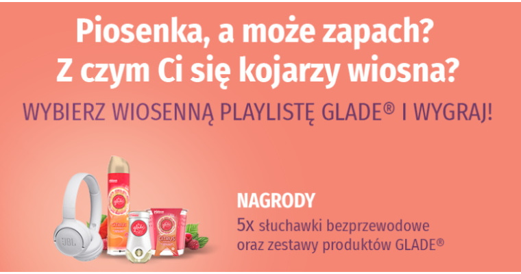 Konkurs Glade i Radio Eska - Zapach wiosny