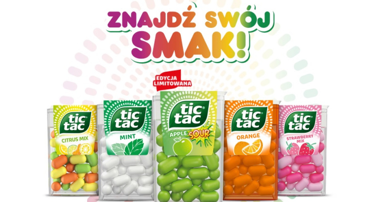 Znajdź Swój Smak z TicTac – loteria pełna nagród! 
