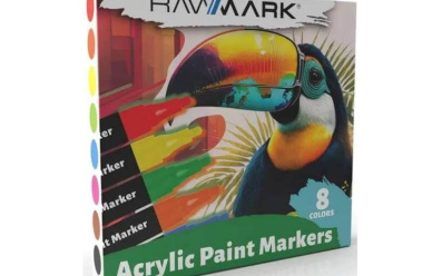 Markery akrylowe Rawmark 8 szt. w przecenie 28%