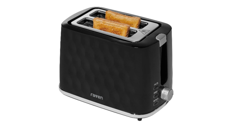 Promocja! Toster Raven ET008C – 900W, funkcja rozmrażania, teraz taniej!