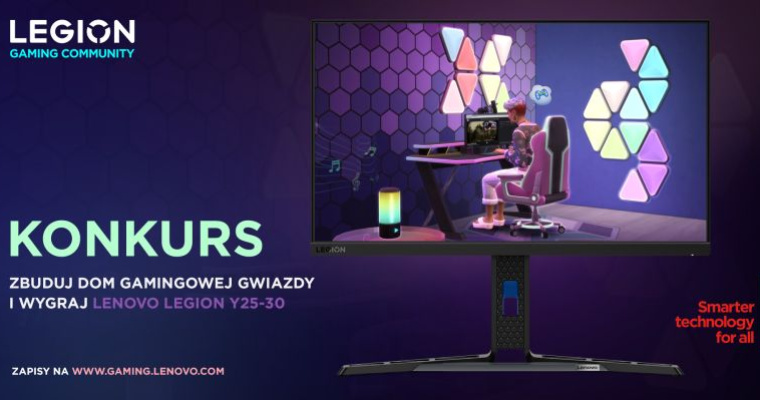 Konkurs kreatywny Lenovo: Dom Gamingowej Gwiazdy