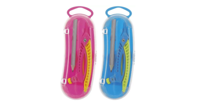 Cyrkiel plastikowy 2-elementowy mix – Teraz w super promocji!