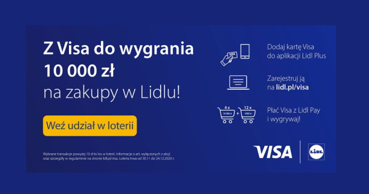 Loteria Lidl Pay Visa