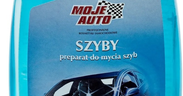 Preparat do mycia szyb 650ml MOJE AUTO w promocji! 