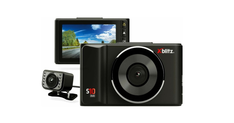 Promocja! Wideorejestrator przód + tył XBLITZ S10 Duo