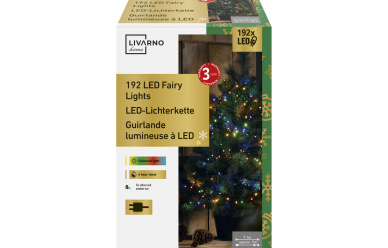 Lampki choinkowe 192 LED LIVARNO w promocyjnej cenie! 