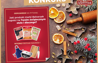 Konkurs - Święta z Balcerzakiem