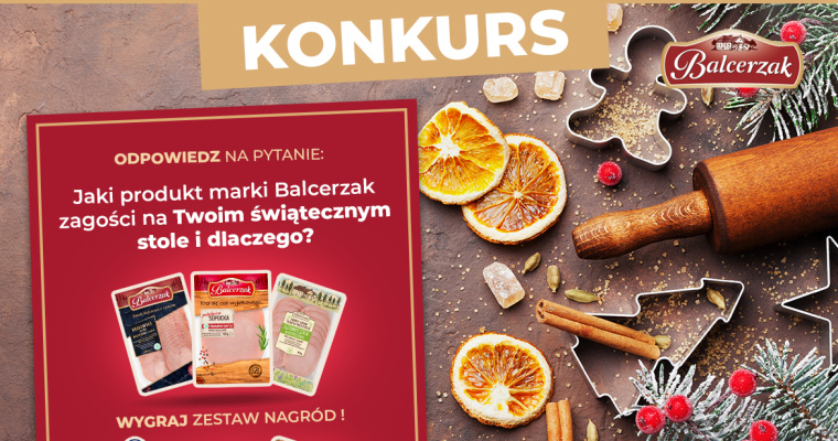 Konkurs - Święta z Balcerzakiem