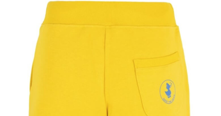 Żółte bermudy Save The Duck – stylowe i ekologiczne szorty w promocji -250 zł!