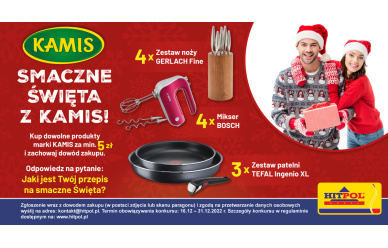 Konkurs z Hitpol - Smaczne ŚWIĘTA z KAMIS