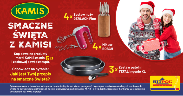 Konkurs z Hitpol - Smaczne ŚWIĘTA z KAMIS