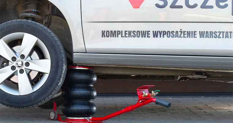 Podnośnik pneumatyczny poduszkowy Redats 3.5T LS-220 w promocji!