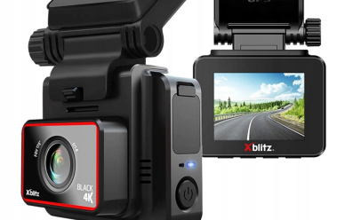 Wideorejestrator kamerka Xblitz BLACK 4K + GPS w promocji!