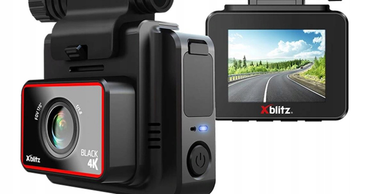 Wideorejestrator kamerka Xblitz BLACK 4K + GPS w promocji!