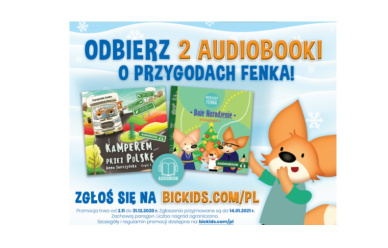 Promocja Audiobooki od BIC KIDS