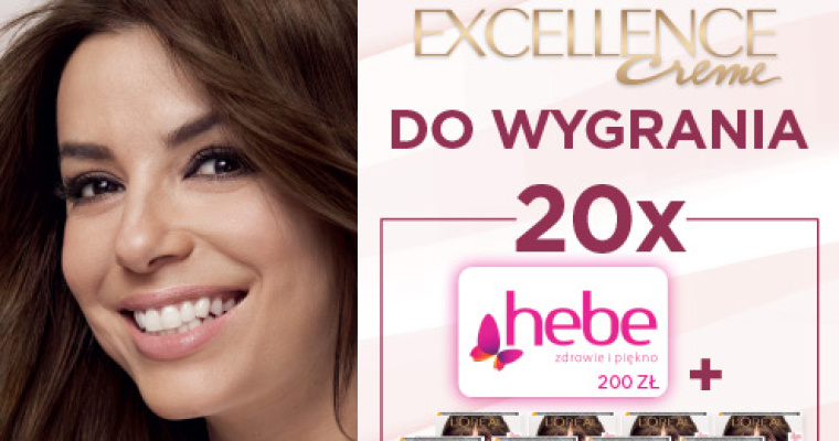 Konkurs Hebe - Podaruj sobie wyjątkową pielęgnację 