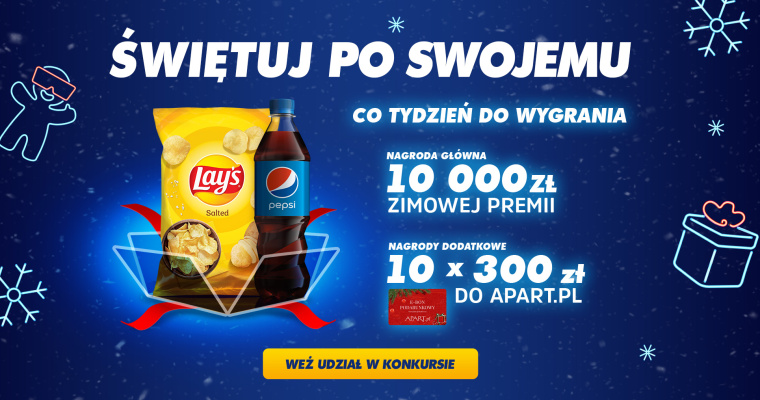Konkurs zima z Lay’s i Pepsi w Intermarche