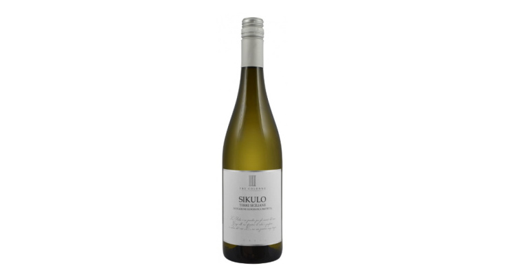 Wino białe Sikulo Bianco Tre Colonne Terre Siciliane IGP 0,75l