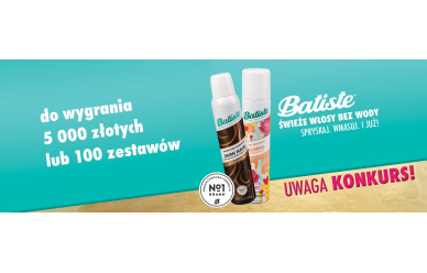 Konkurs z Batiste w sieci drogerii Rossmann!