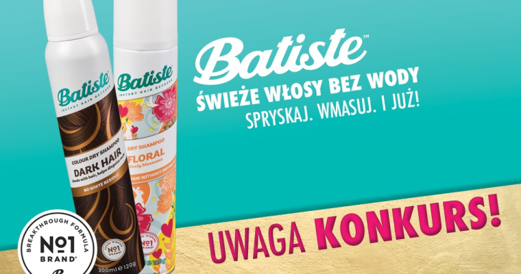 Konkurs z Batiste w sieci drogerii Rossmann!