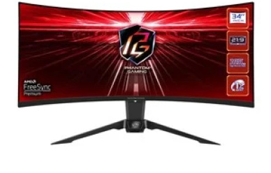 Monitor ASRock 34\" PG34WQ15R2B - Tylko 1555zł w Promocji!