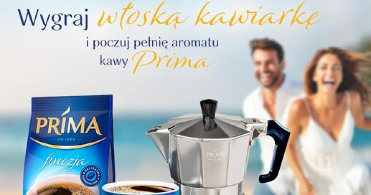 Konkurs Prima: Kawa na wakacjach - smakuje lepiej! 