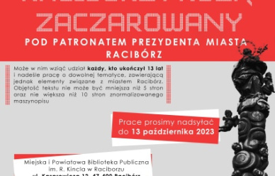 X Konkurs Literacki Racibórz prozą zaczarowany