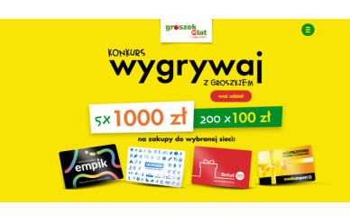 Wygrywaj z Groszkiem!
