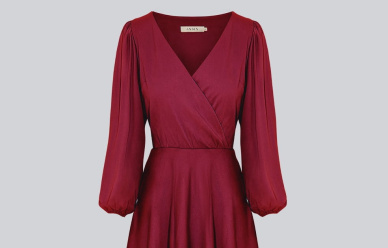 Sukienka Miss Ladylike Wine Red: elegancka i kobieca w super cenie! 