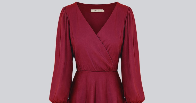 Sukienka Miss Ladylike Wine Red: elegancka i kobieca w super cenie! 
